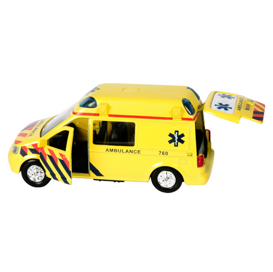 Krankenwagen mit Licht und Ton